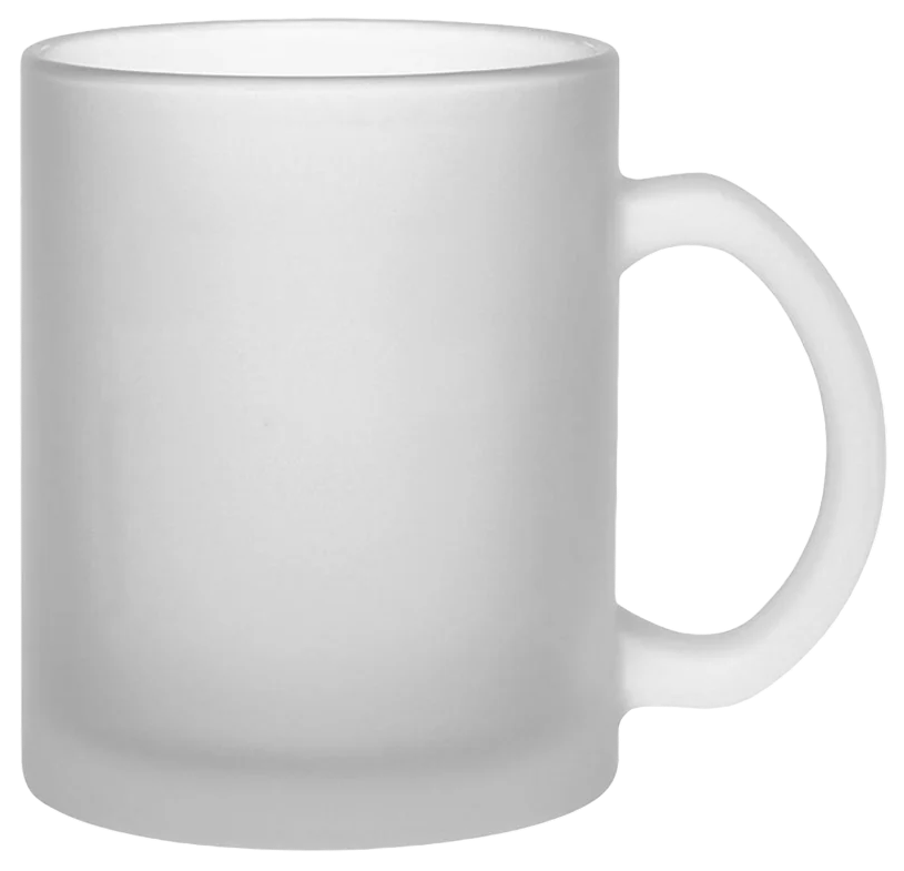 Frosted Glass Sublimation Mug