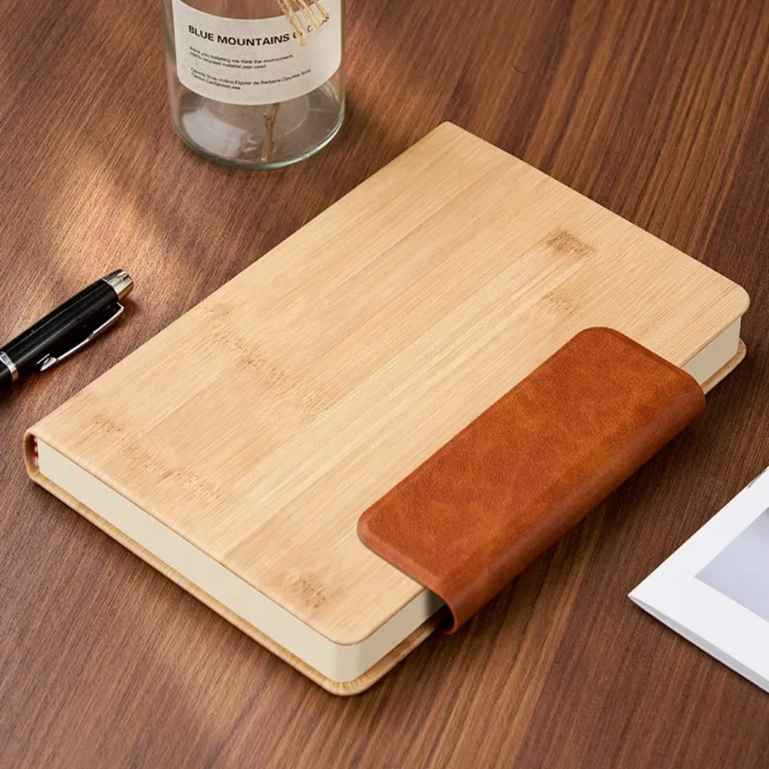 Wooden Cover Diary